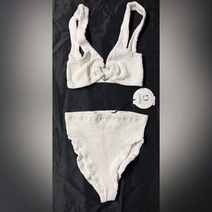 SALE • NWT 🏷️ Hunza G Jessica Bikini in white